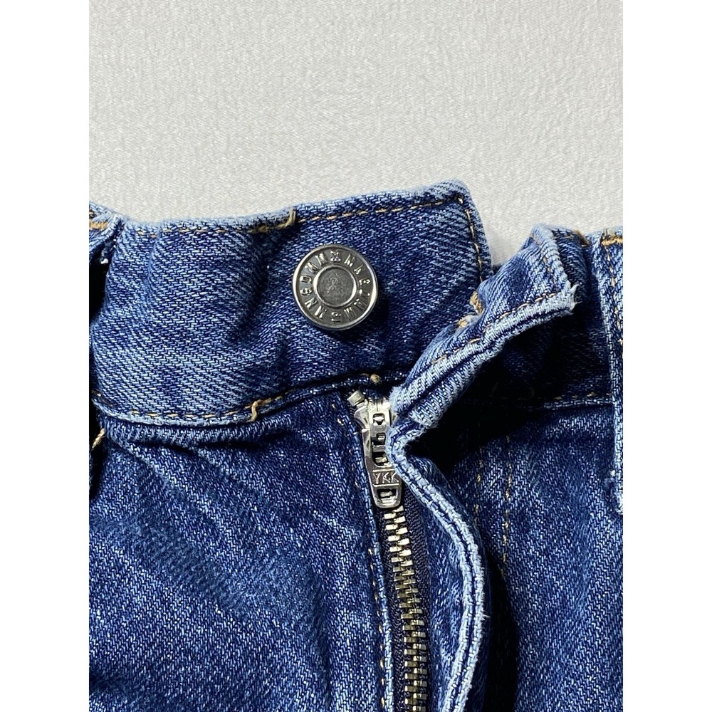 MNG Mango Matilda Wide Leg Jeans Women's US‎ 6 Blue High Rise - Picture 5 of 14
